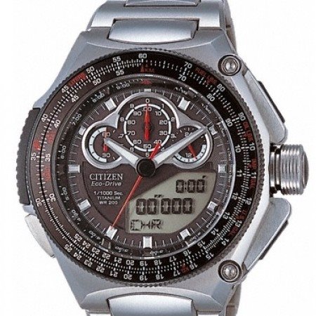 Citizen Orologio Uomo Rescue Cronografo Eco Drive CA4600-89E